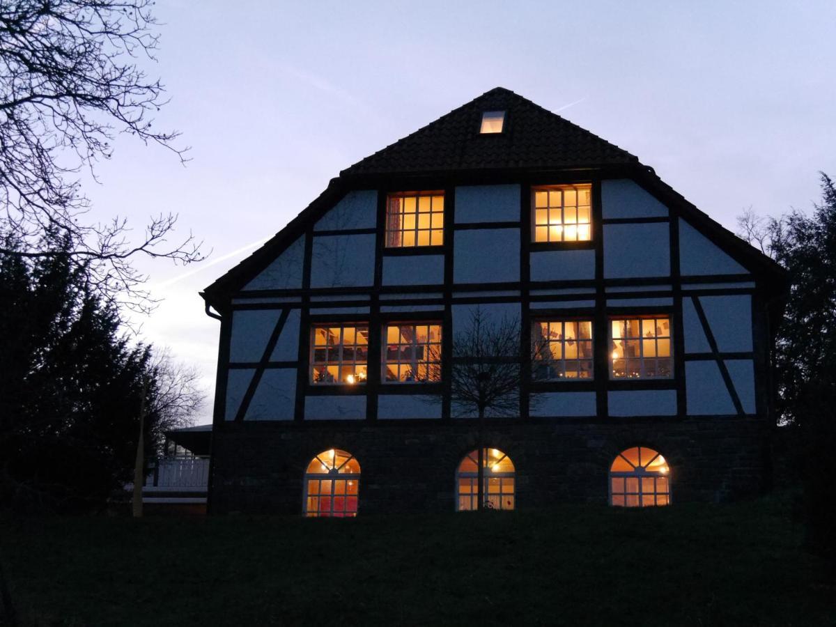 Ferienwohnung Weserblick Polle Bagian luar foto