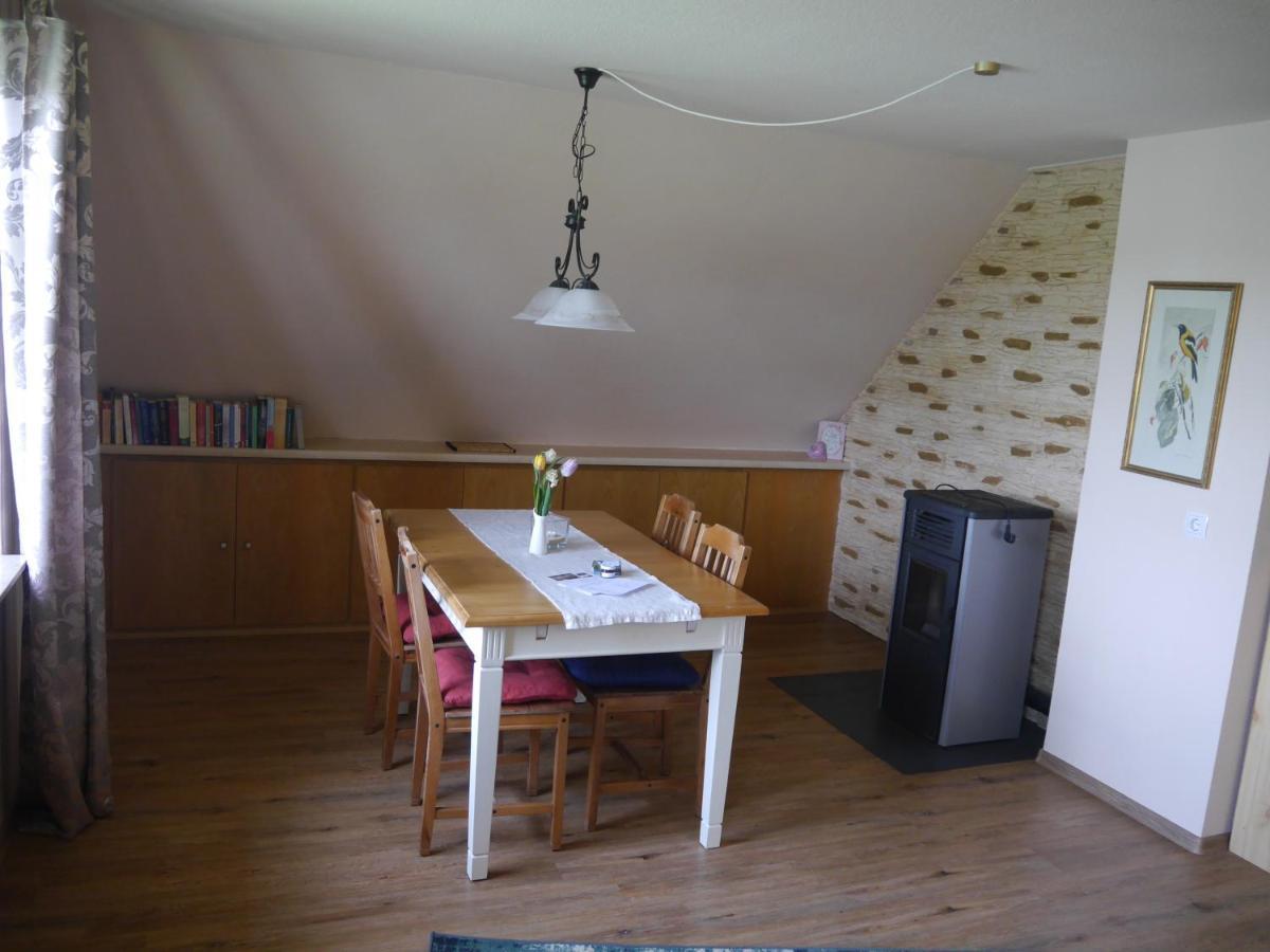 Ferienwohnung Weserblick Polle Bagian luar foto