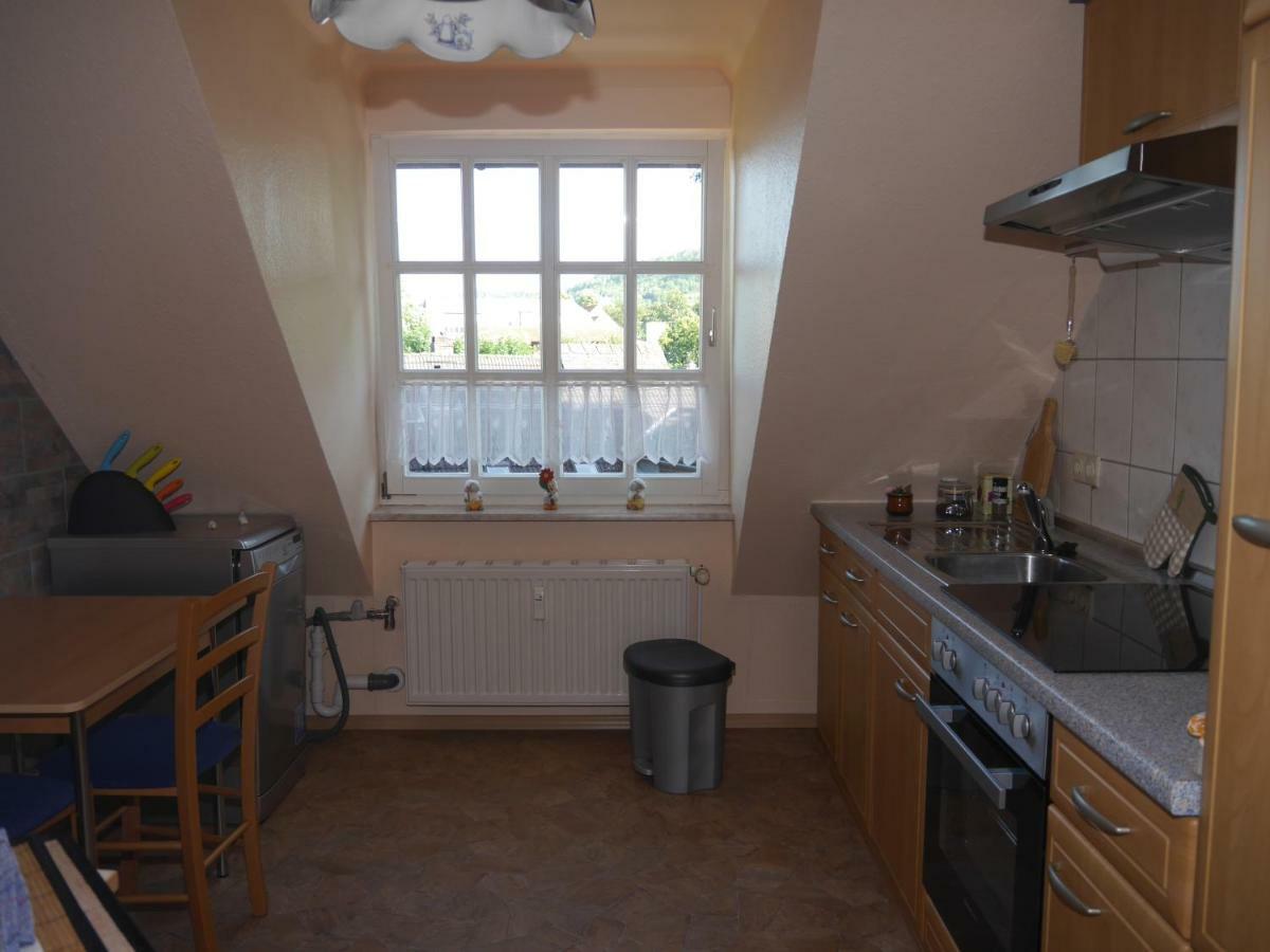 Ferienwohnung Weserblick Polle Bagian luar foto