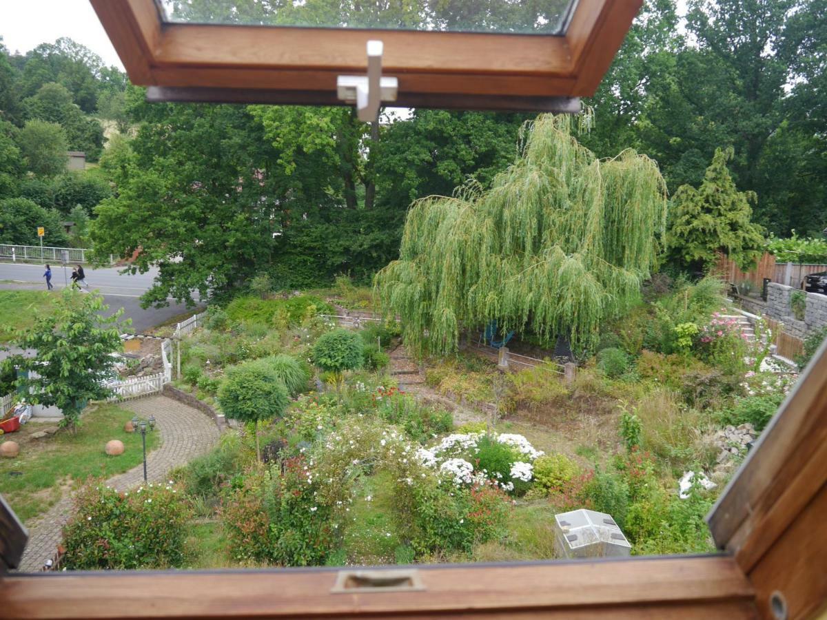 Ferienwohnung Weserblick Polle Bagian luar foto